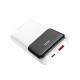 Power Bank Borofone Bj22a Branco 20000mah Dual Port Usb E Tipo-C