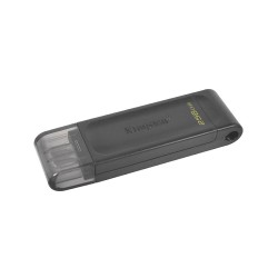 Pendrive Kingston 256gb Preto Data Traveler 70 3.2 Usb-C