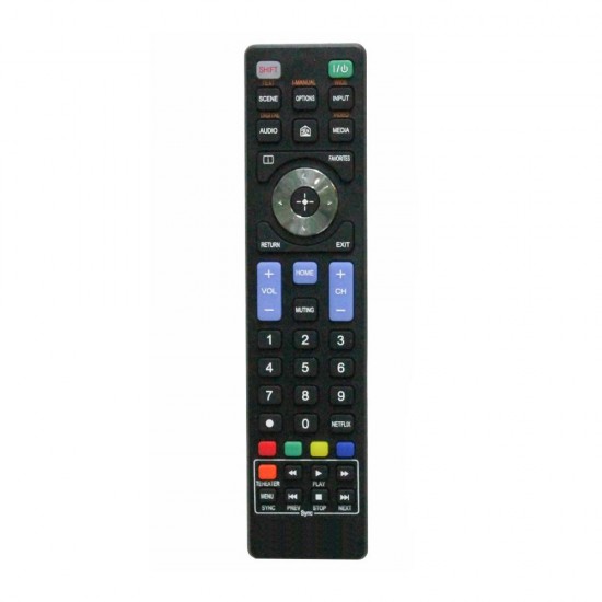 Mando A Distancia Superior Electronics Universal Negro Compatible Con Sony TV/Smart Tv