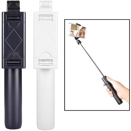 Selfie Stick New Science K07 Branco Com Tripé