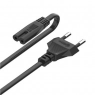 Cable De Energia One Plus AU302 Negro 2 Pin 1.5m