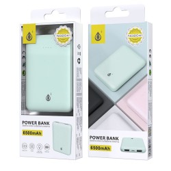 Power Bank One Plus Nd2041 Verde Turquesa 6500mah 2usb