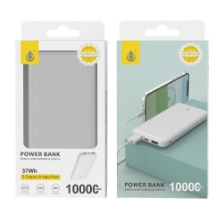 Power Bank One Plus Nd2042 Branco 10000mah/37wh 2 Output 2 Input Port Usb+Type C