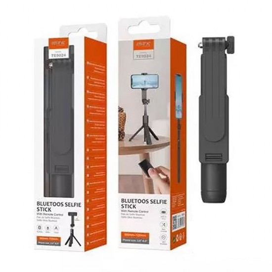 Selfie Stick Mtk Te5024 Black Bluetooz With Tripe