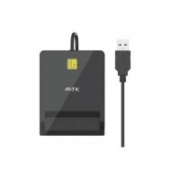 Lector De Tarjetas MTK TR9168 Negro Para SIM/MMC/ID Y ATM