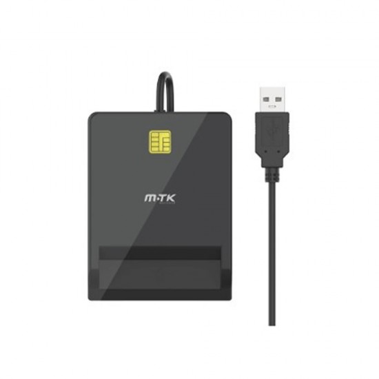 Lector De Tarjetas MTK TR9168 Negro Para SIM/MMC/ID Y ATM