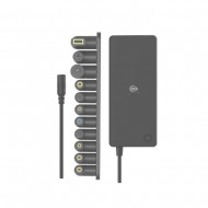 One Plus AT964 Black 90W 220cm Laptop Charger With 11 Connectors