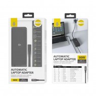 One Plus AT964 Black 90W 220cm Laptop Charger With 11 Connectors