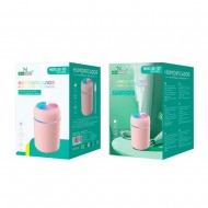 Humidificador De Ar E Fragrância New Science Dq-107 Rosa Usb