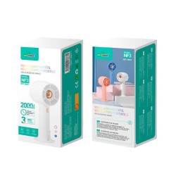 Ventoinha Portátil New Science Nf3 Branco 2000mah