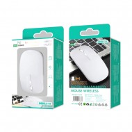 New Science S-01 White Wireless Mouse