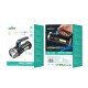 Lanterna New Science Dt-5 Preto Portátil Usb Recarregável