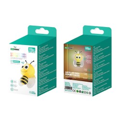 New Science HY8801 Yellow Bee Night Light