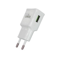 New Science Super Fast Charger SLD-T31 White 240V 12W 2.4A Micro Usb