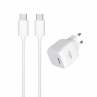 New Science SLD-T56 White 240V 30W 5.0A USB-C To Type-C Charger