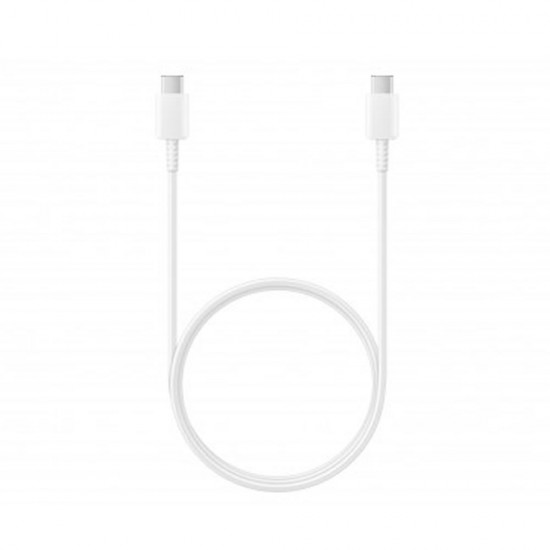 Cabo De Dados Usb Tipo C Para Tipo C Samsung Ep-Da705 Branco 1m Original