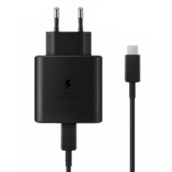 Cargador Samsung Super Fast Charging Ep-Ta845 Negro 220V 45W Usb Type-C Para Type-C