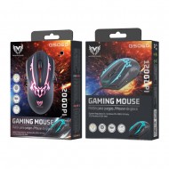 Rato Para Gaming Mtk G5060 Preto 1200dpi Luz Led Cabo De 1.50m