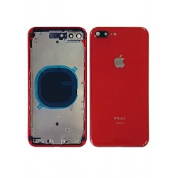 Back Tampa With Frame Apple Iphone 8 Plus Original Red