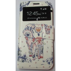 Flip Cover Com Janela Samsung Galaxy S7 / G930 Com Desenho