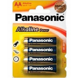 Pilha Panasonic Alkaline Power 1.5v Lr06 - Aa Size M