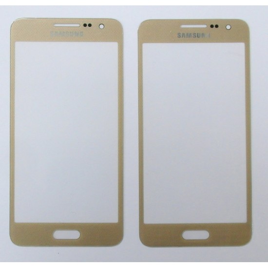 Vidro Para Touch Samsung Galaxy A3 Sm-A300fu Dourado