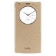 Flip Cover Quick Circle Cfv-100 / Ageugd Lg G4 / H815 Goldan Original