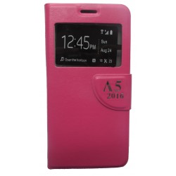 Flip Cover Janela Samsung Galaxy A5(2016) / A510 Pink