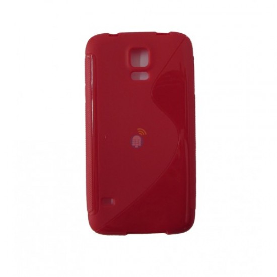 Capa De Silicio Samsung Galaxy S5 / G900 Rojo