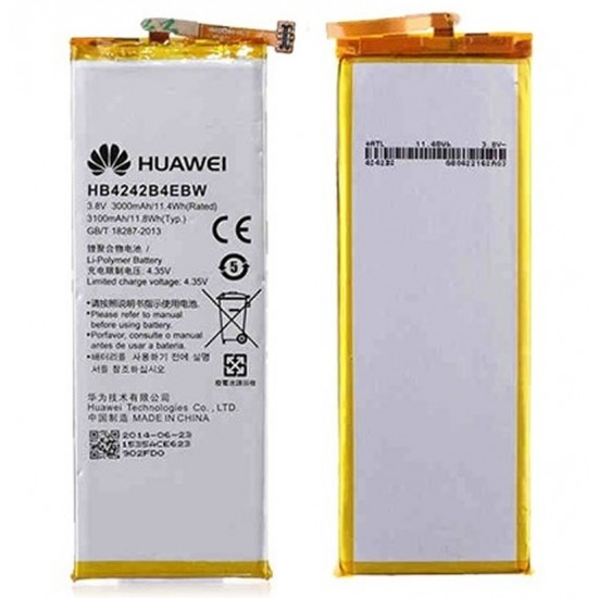 Bateria Huawei Honor 6/H60-L01/Honor 4X/HB4242b4EBW 3000mAh 3.8V 11.4Wh