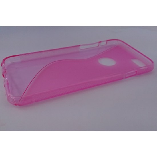 Capa De Silicio   Apple Iphone 6 (4.7) Rosado