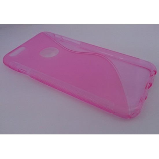 Capa De Silicio   Apple Iphone 6 (4.7) Rosado