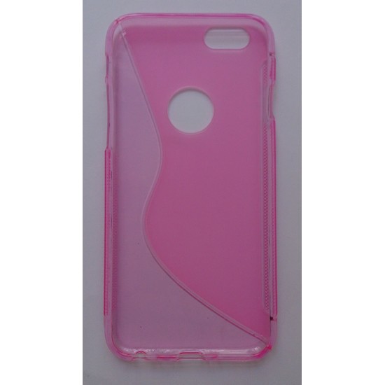 Capa De Silicio   Apple Iphone 6 (4.7) Rosado