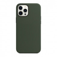 Capa Silicone Dura Apple Iphone 12 Pro Max Verde