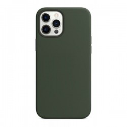 Hard Silicone Cover Apple Iphone 12 / 12 Pro Green