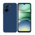 Capa Silicone Xiaomi Redmi A5 Azul Com Protetor De Câmera