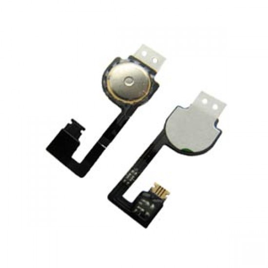 Home Button Flex Apple Iphone 4 Black