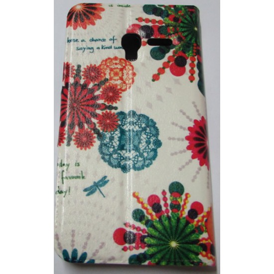 Flip Cover Com Janela Alcatel Pixi 3 (5.0) Com Design