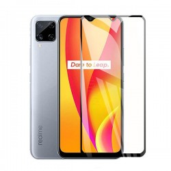 Protector De Vidrio 5d Realme C15 Negro