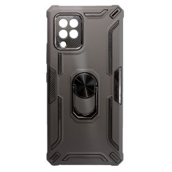 Tpu Kickstand Heavy Duty Hybrid Silicone Case Samsung Galaxy A42 Black Anti-shock Finger Ring