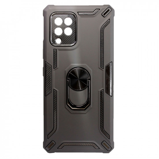 Tpu Kickstand Heavy Duty Hybrid Silicone Case Samsung Galaxy A42 Black Anti-shock Finger Ring