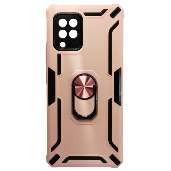 Tpu Kickstand Heavy Duty Hybrid Silicone Case Samsung Galaxy A42 Pink Anti-shock Finger Ring