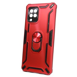 Tpu Kickstand Heavy Duty Hybrid Silicone Case Samsung Galaxy A42 Red Anti-shock Finger Ring