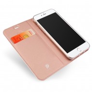 Flip Cover Para Apple Iphone 12 / 12 Pro Pink Dux Ducis Skin Pro