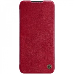 Flip Capa Nillkin Quin Leather Para Apple Iphone 12 / 12 Pro Red