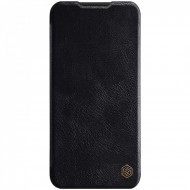 Flip Capa Nillkin Quin Leather Para Apple Iphone 12 Mini Black