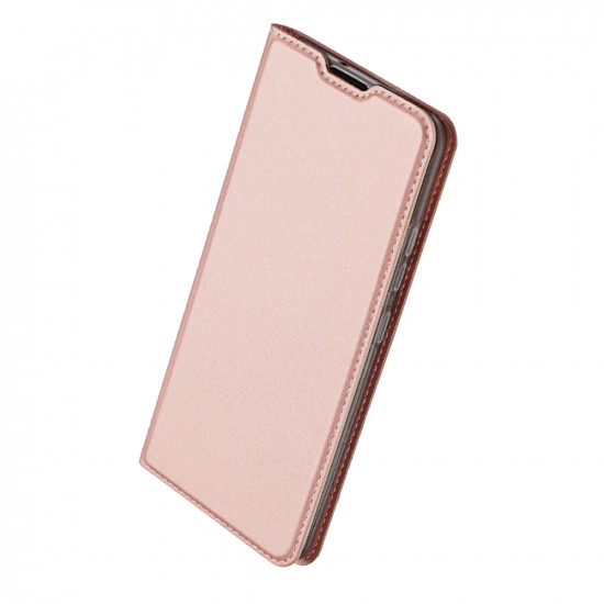 Capa Flip Cover Apple Iphone 12 / 12 Pro Rosado Dux Ducis Skin Pro