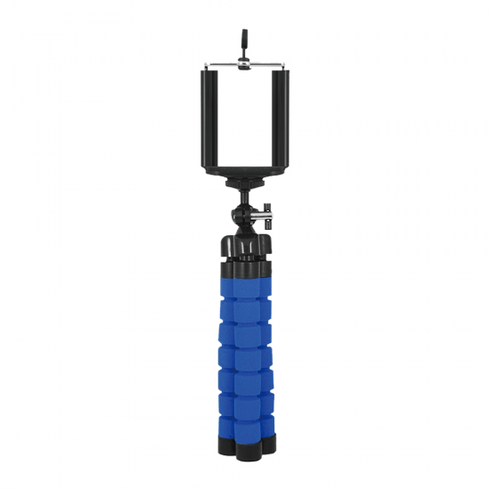 Tripod Stand One Plus R5439 Azul 360 Degree E 13cm Quick Loading And Flaxible