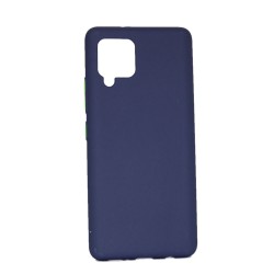 Silicone Cover Samsung Galaxy A42 Navy Blue