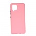 Silicone Cover Samsung Galaxy A42 Light Pink Premium